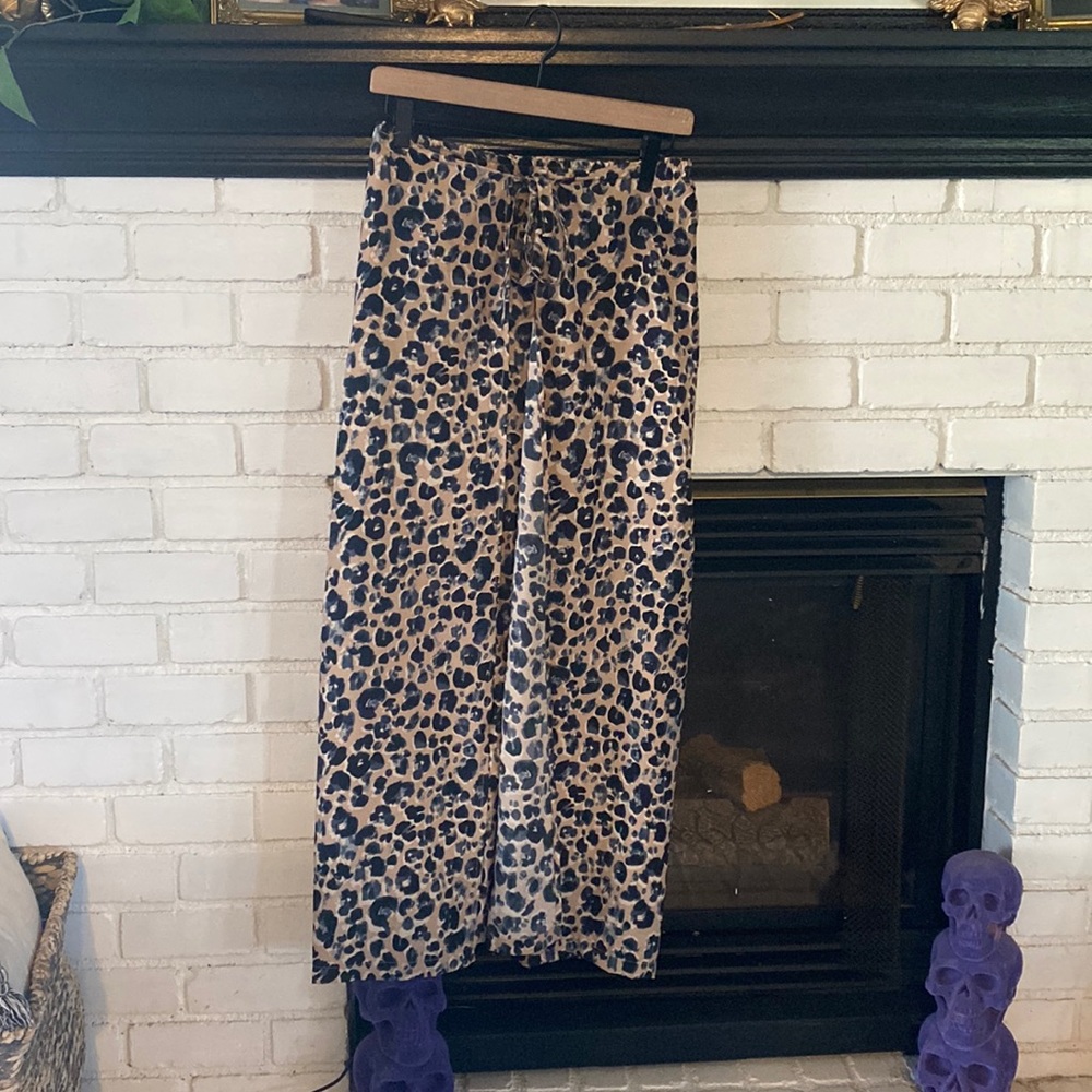 Wide/Open leg satin pants